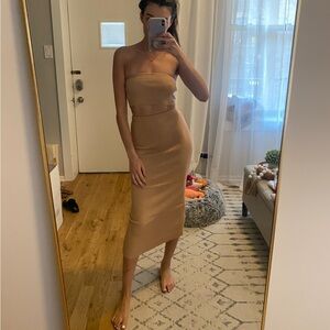 Princess Polly tan two piece set